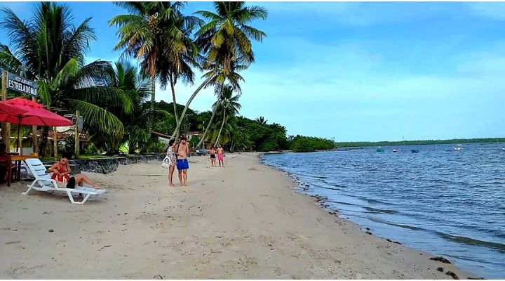 Cova da Onça, passeio Volta à Ilha em Boipeba