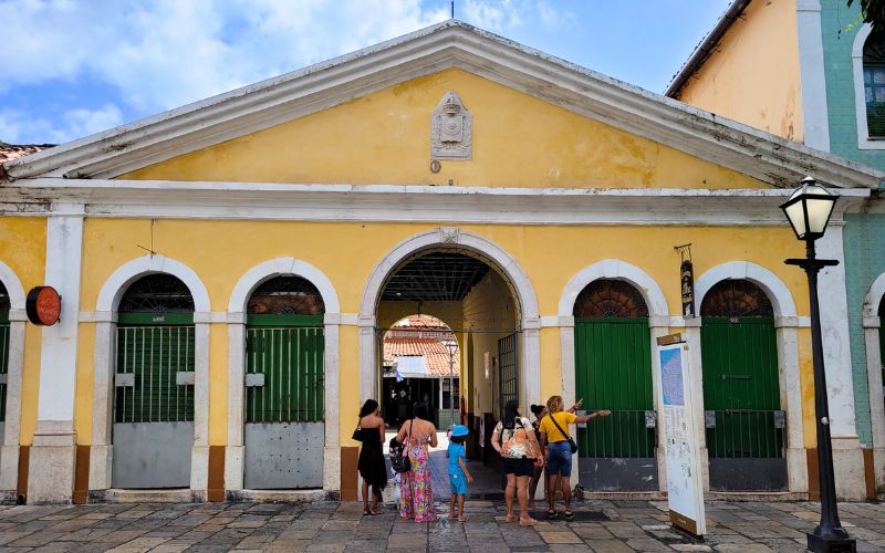 Mercado Casa das Tulhas, Centro Histórico de São Luís, Maranhão